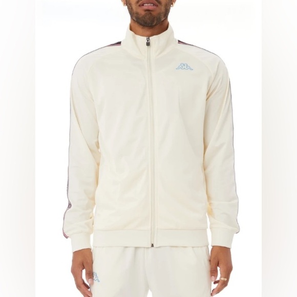 Kappa LOGO TAPE ARTEM 2
TRACK JACKET White Cream-Black-Blue Turkis-White Size XL - Picture 9 of 11